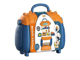 G.FIDEL 3 in 1 Multi Function Pretend Mobile Kitchen Playset