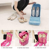 G.FIDEL 3 Layers Shoe Storage Bag Waterproof Travel Shoes Case Boots Organizer - Multi Color