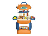 G.FIDEL 3 in 1 Multi Function Pretend Mobile Kitchen Playset